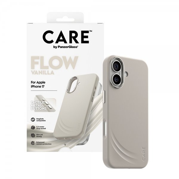 iPhone 17 Skal Flow MagSafe Vanilla