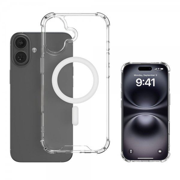 iPhone 17 Skal Ibiza MagSafe Transparent