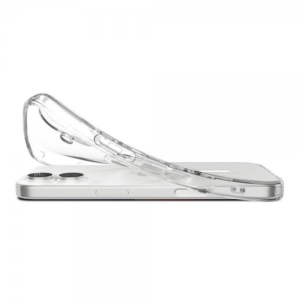 iPhone 17 Skal Liquid Crystal MagFit Clear White