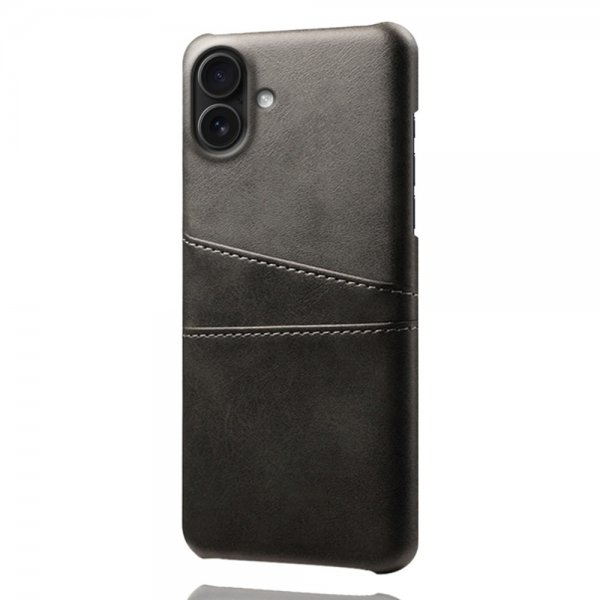 iPhone 17 Skal med två Kortfack Svart