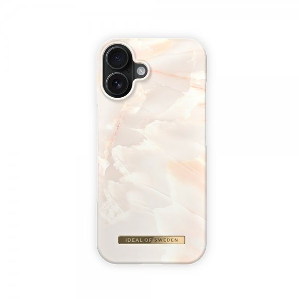iPhone 17 Skal Printed Case MagSafe Rose Pearl Marble