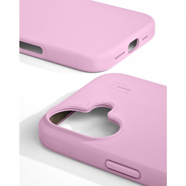 iPhone 17 Skal Silicone Case MagSafe Bubblegum Pink