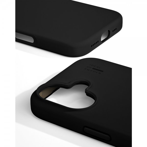 iPhone 17 Skal Silicone Case MagSafe Svart