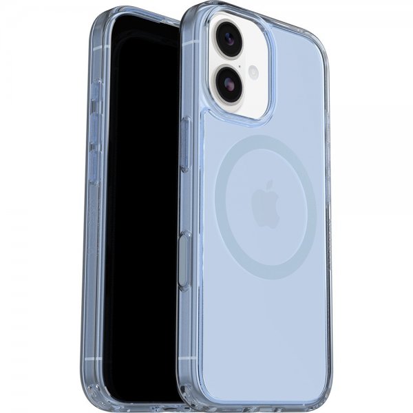 iPhone 17 Skal Symmetry Clear MagSafe Blue Bliss