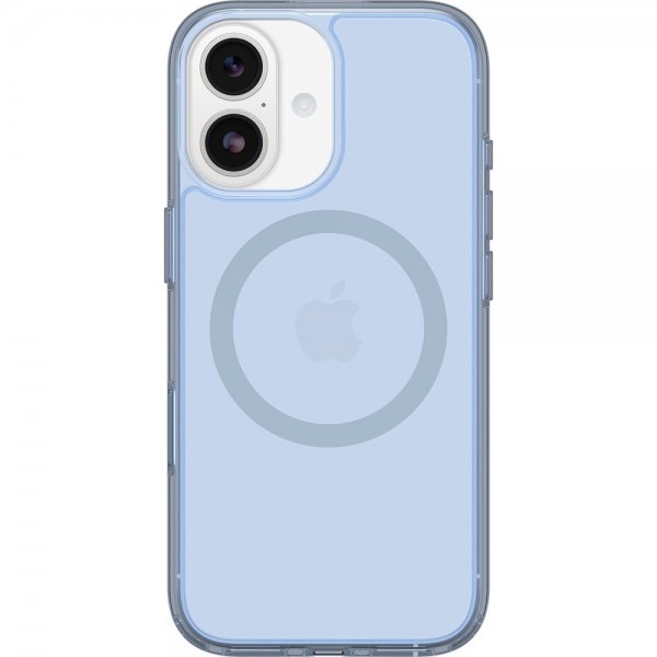 iPhone 17 Skal Symmetry Clear MagSafe Blue Bliss