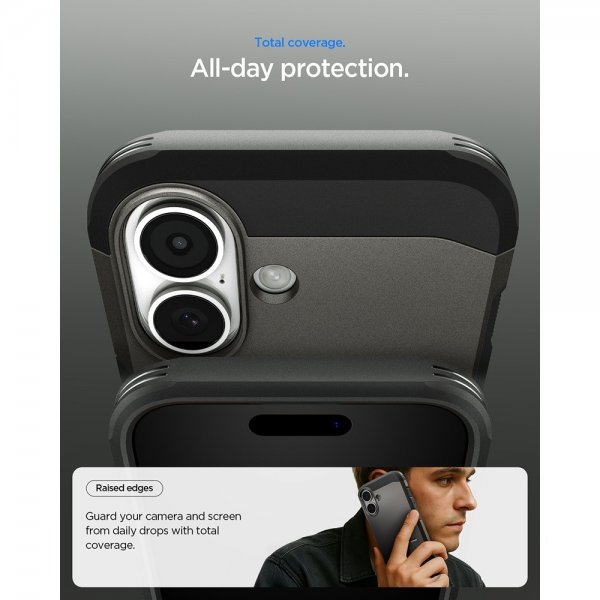 iPhone 17 Skal Tough Armor T MagFit Gunmetal