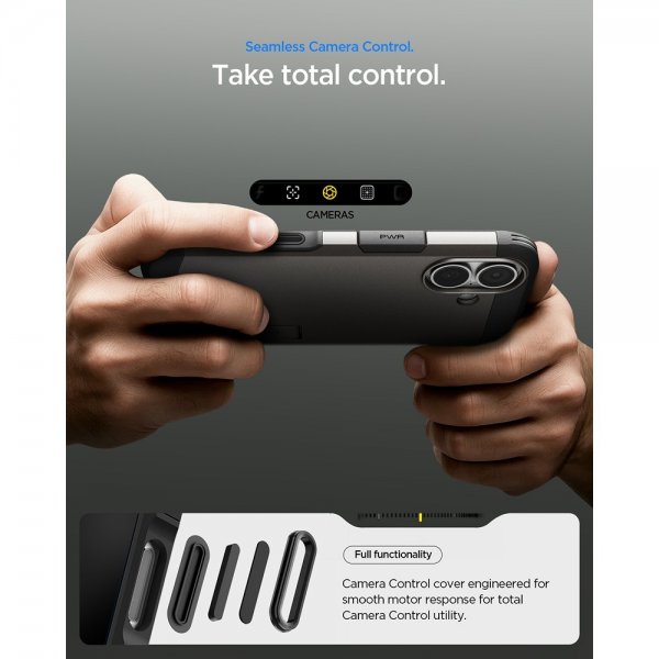 iPhone 17 Skal Tough Armor T MagFit Gunmetal