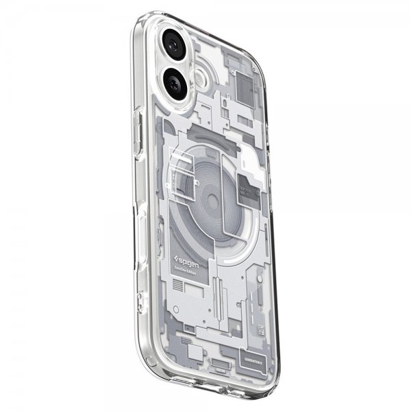 iPhone 17 Skal Ultra Hybrid Zero One MagFit Vit