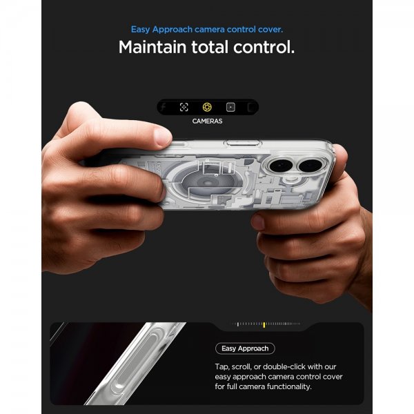 iPhone 17 Skal Ultra Hybrid Zero One MagFit Vit