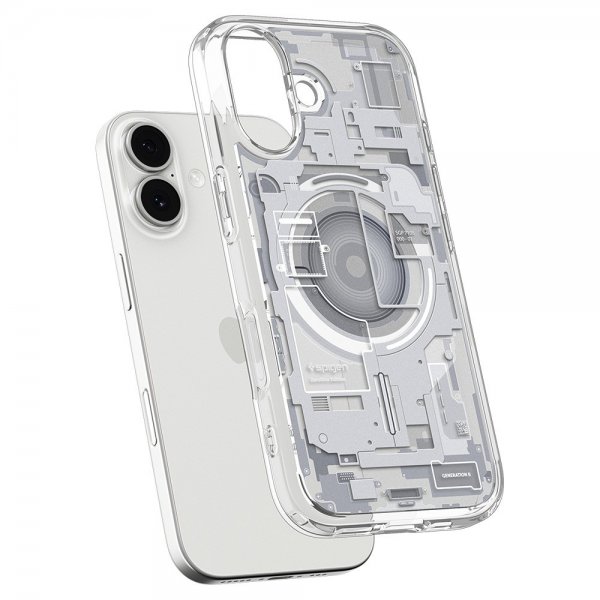 iPhone 17 Skal Ultra Hybrid Zero One MagFit Vit