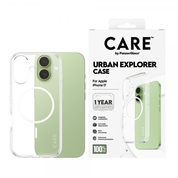 iPhone 17 Skal Urban Explorer MagSafe Vit