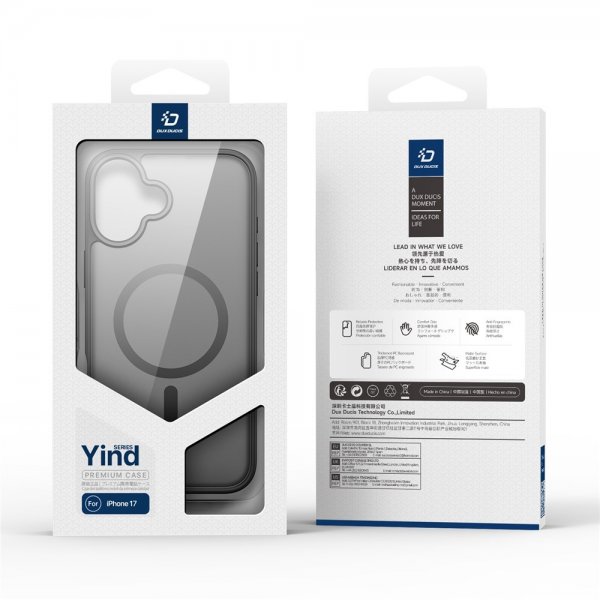 iPhone 17 Skal Yind Series MagSafe Svart