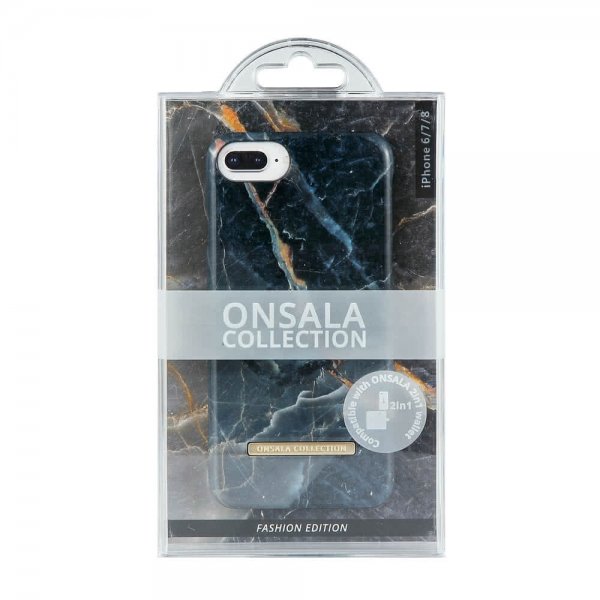 iPhone 6/6S/7/8/SE Skal Fashion Edition Grey Marble