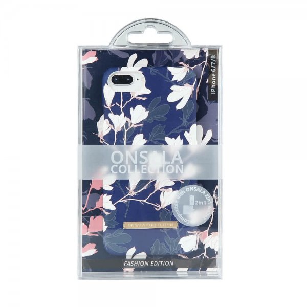 iPhone 6/6S/7/8/SE Skal Fashion Edition Mystery Magnolia