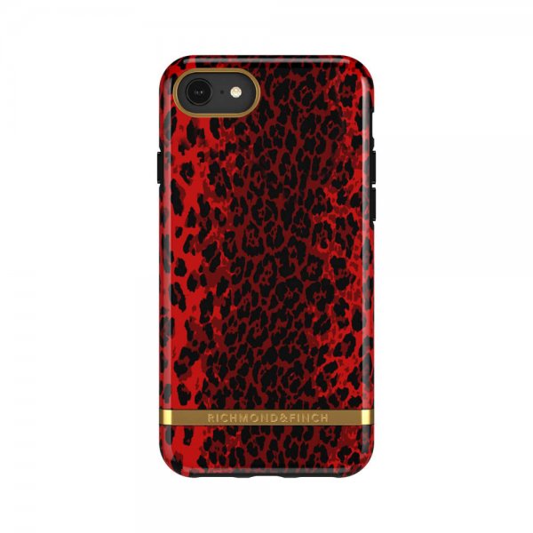 iPhone 6/6S/7/8/SE Skal Red Leopard