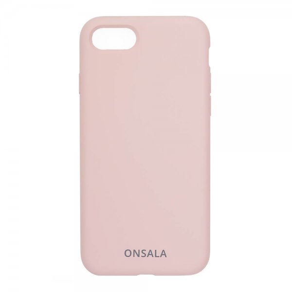 iPhone 6/6S/7/8/SE Cover Silikone Sand Pink