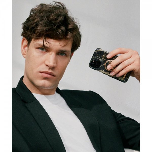 iPhone 6/6S/7/8/SE Skal Fashion Case Golden Smoke Marble