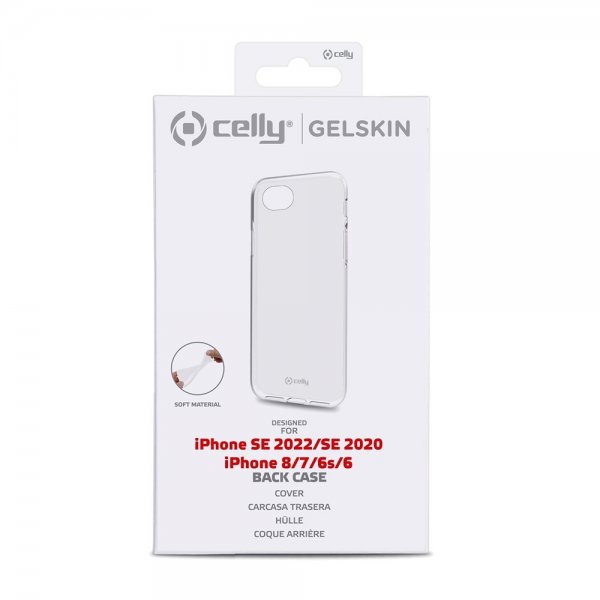 iPhone 6/6S/7/8/SE Skal GELSKIN Transparent