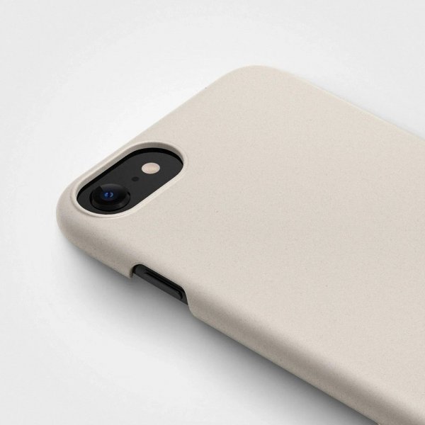 iPhone 6/6S/7/8/SE Skal Växtbaserat Vanilla White