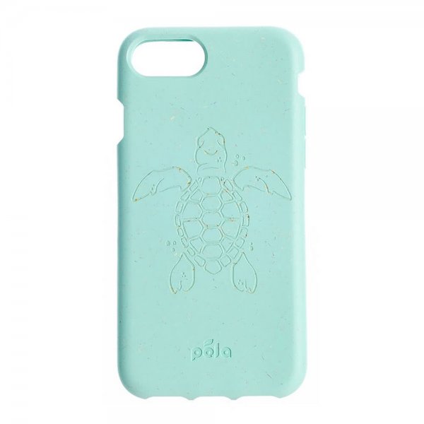 iPhone 6/6S/7/8/SE Skal Eco Friendly Turtle Edition Ocean Turquoise