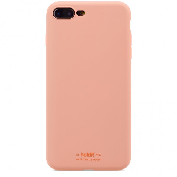 iPhone 7 Plus/iPhone 8 Plus Skal Silikon Pink Peach