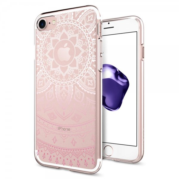 iPhone 7/8/SE Skal Liquid Crystal Shine Pink