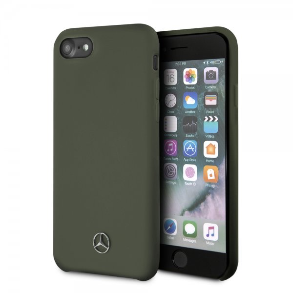 iPhone 7/8/SE Skal med Logo Grön