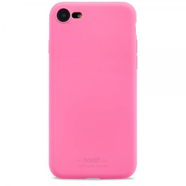 iPhone 7/8/SE Skal Silikon Bright Pink
