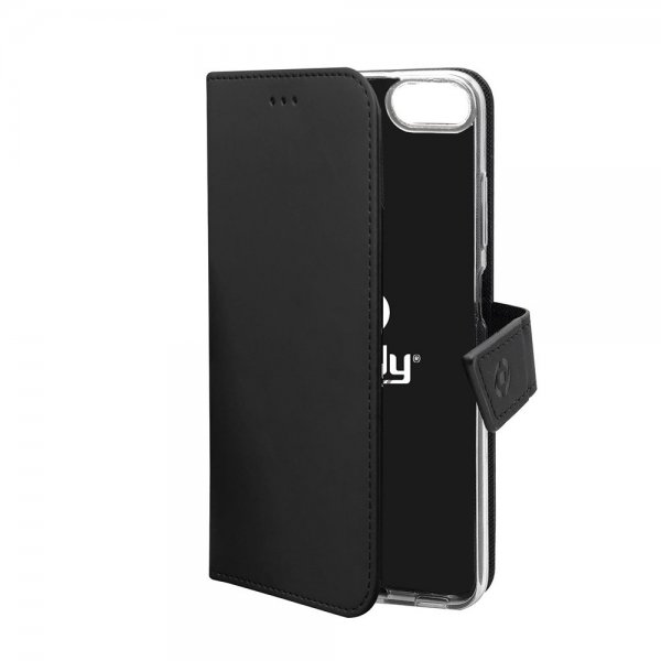 iPhone 6/6S/7/8/SE Fodral Wally Wallet Case Svart