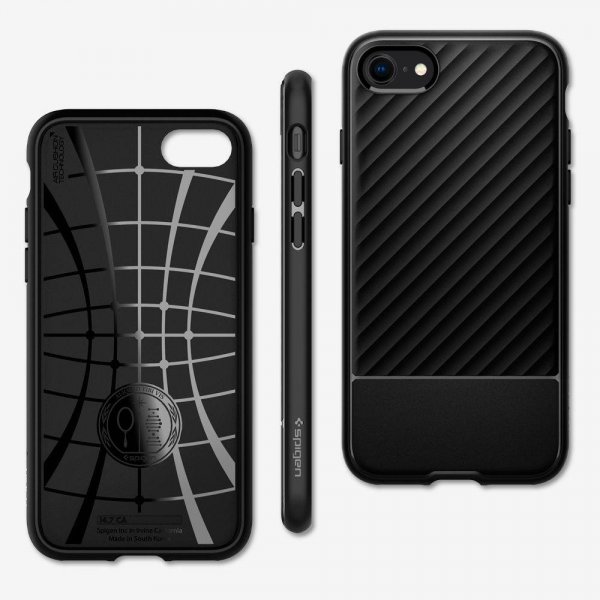 iPhone 7/8/SE Skal Core Armor Matte Black