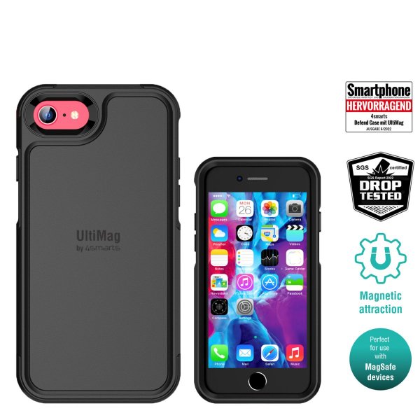 iPhone 7/8/SE Skal Defend Case MagSafe Svart