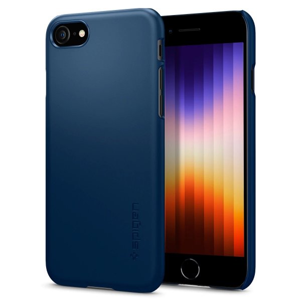 iPhone 7/8/SE Skal Thin Fit Navy Blue
