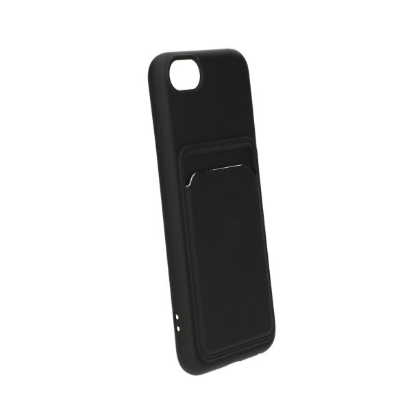 iPhone 7/8/SE Skal Korthållare Svart