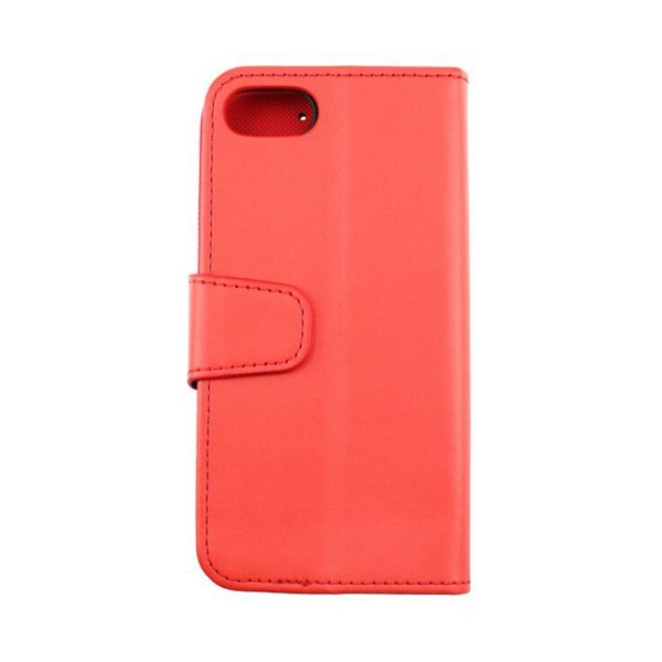 iPhone 7/8/SE Fodral Utfällbart Kortfack Röd