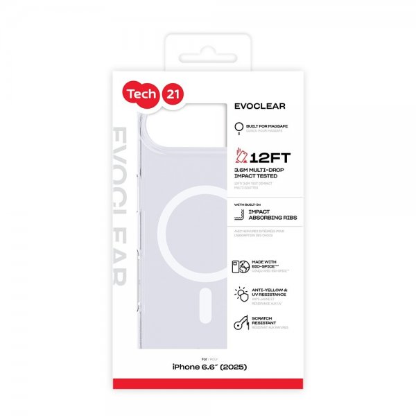 iPhone Air Skal EvoClear MagSafe Transparent