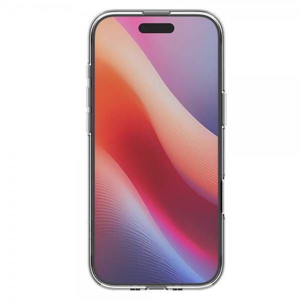 iPhone Air Skal Liquid Crystal MagFit Clear White