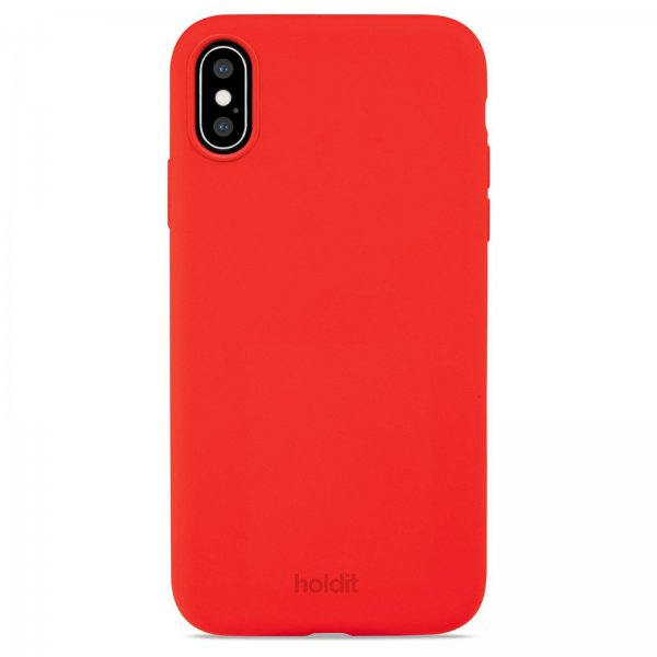iPhone X/iPhone Xs Skal Silikon Chili Red