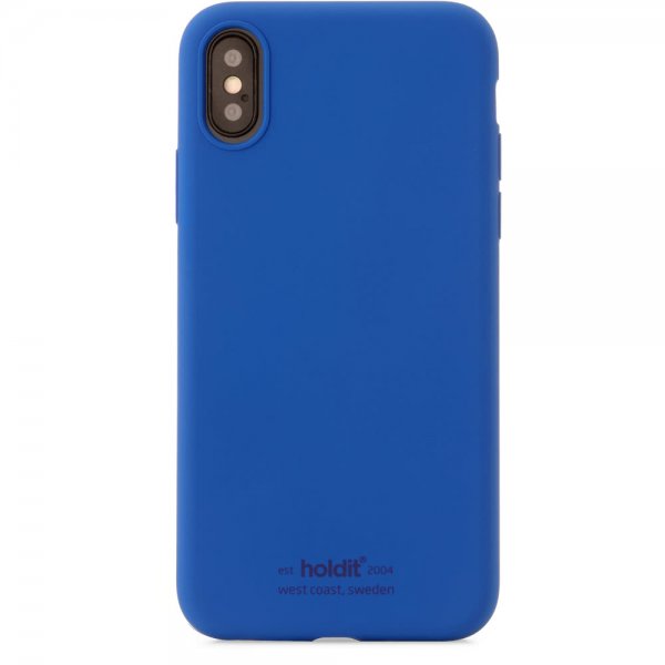 iPhone X/Xs Skal Silikon Royal Blue