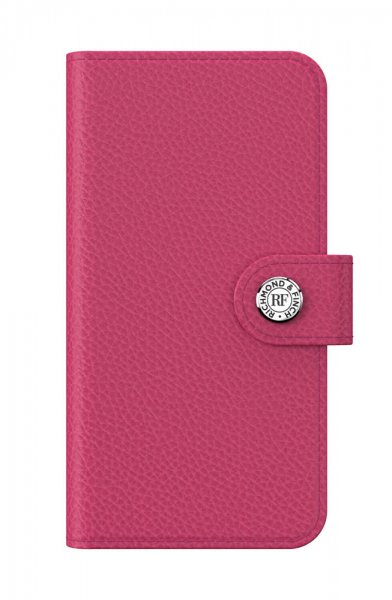 iPhone X/Xs Fodral Wallet Löstagbart skal Rosa