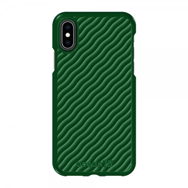 iPhone X/Xs Skal Ocean Wave Turtle Green