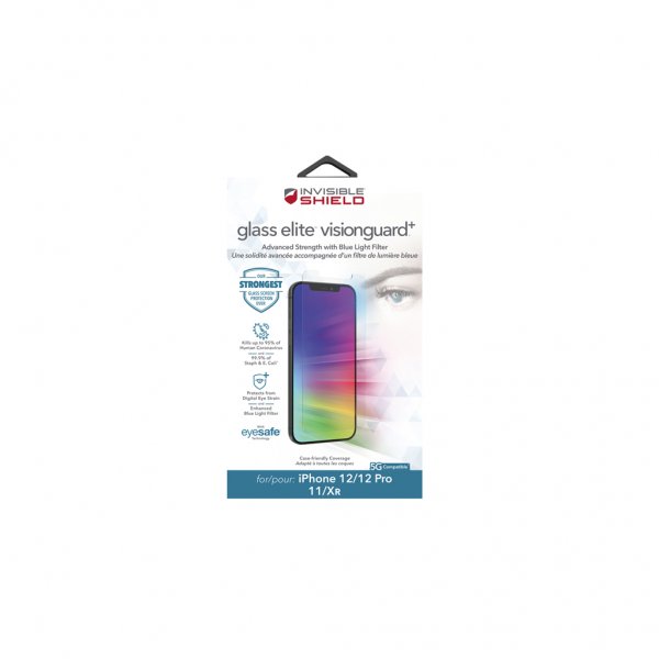 iPhone Xr/11/iPhone 12/12 Pro Skärmskydd Glass Elite VisionGuard+