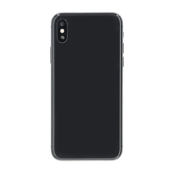 iPhone XS Baksida med Komplett Ram OEM - Svart