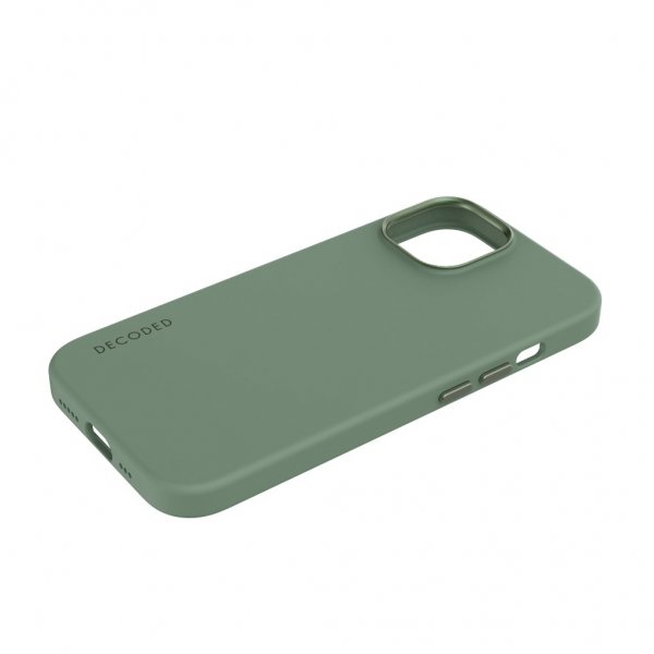 iPhone 15 Pro Max Skal Silicone Backcover Sage Leaf Green