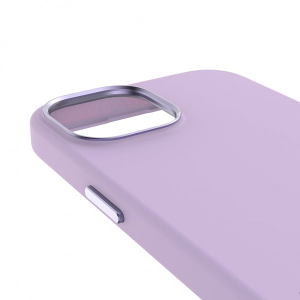 iPhone 15 Pro Max Skal Silicone Backcover Lavender