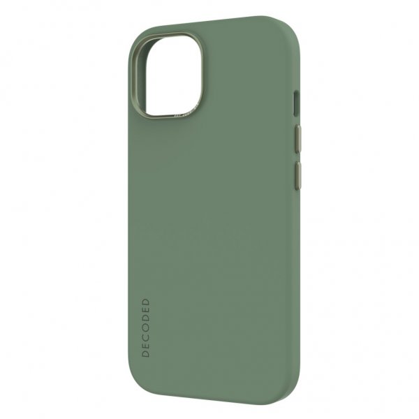 iPhone 15 Pro Max Skal Silicone Backcover Sage Leaf Green