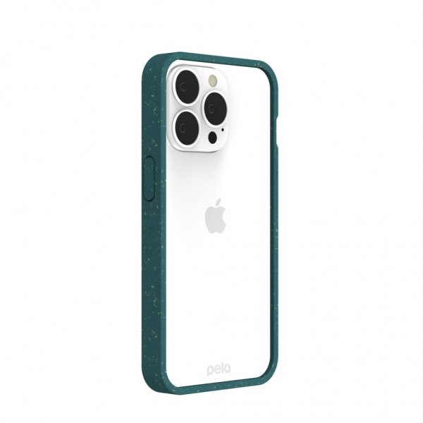 iPhone 13 Pro Skal Eco Friendly Clear Grön