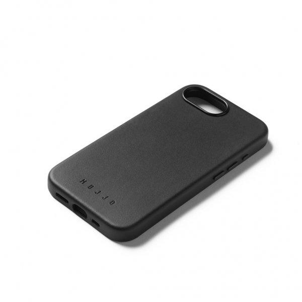 iPhone 16e/17e Skal Full Leather Case MagSafe Svart