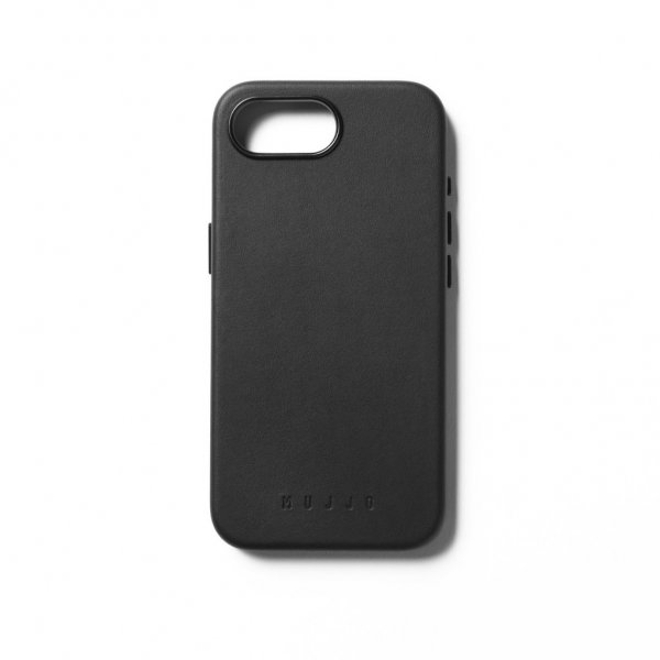 iPhone 16e/17e Skal Full Leather Case MagSafe Svart