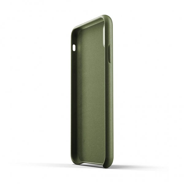 iPhone Xs Max Skal Full Leather Case Monaco Blue