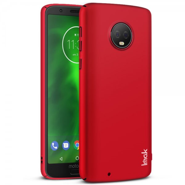 Jazz Slim Skal till Motorola Moto G6 Hårdplast Röd